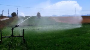 Αρδευση πιλοτικου αγρου σε συνεταιρισμο Φαρσαλων ΓΗ